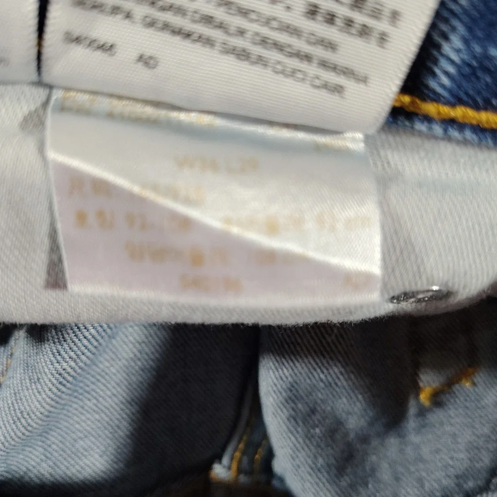 Levi's 550 Blue Jeans Men 36/29 Denim Cotton Classic USA America Durable Work